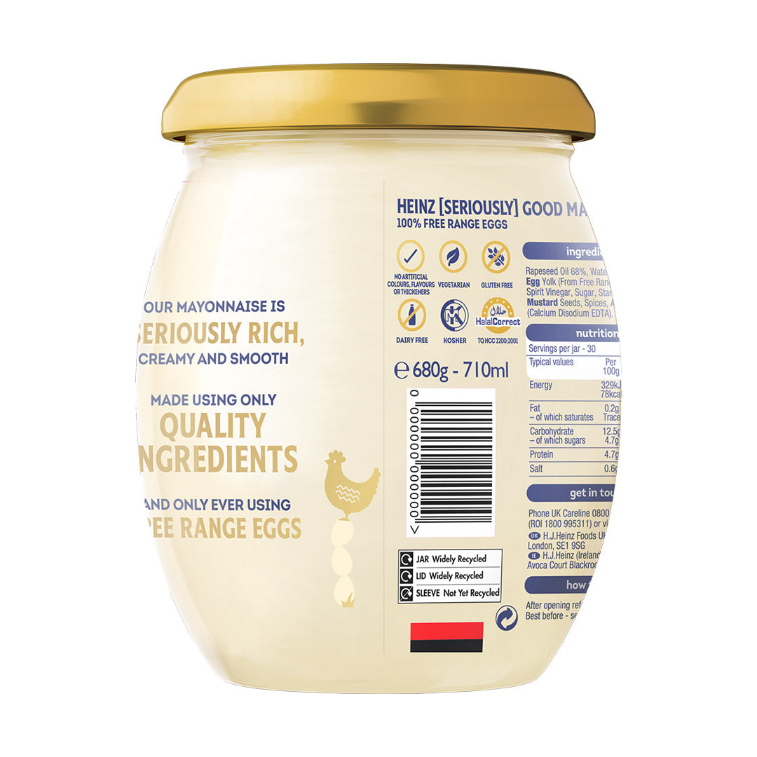 Heinz Seriously Good Mayonnaise 710ml