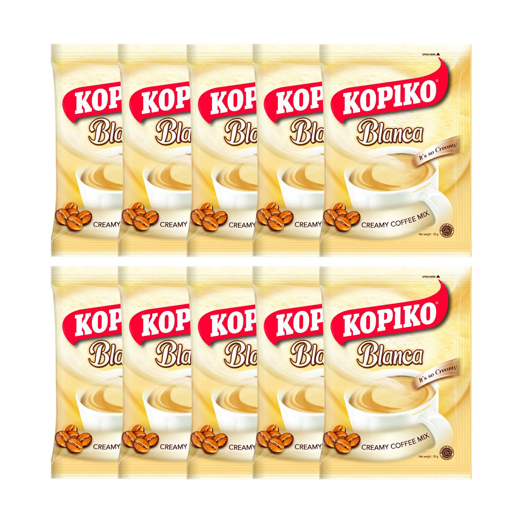 Kopiko Blanca Coffee Hanger 30g x 10pcs