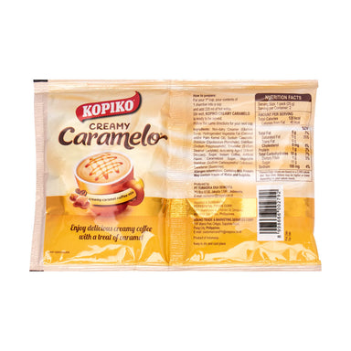 Kopiko Creamy Caramelo Coffee Twin Pack 50g x 10pcs