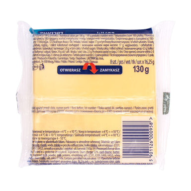 Lactima Processed Edam Cheese Slices 130g