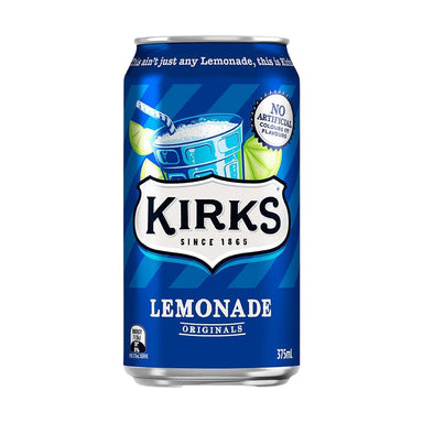 Kirks Originals Lemonade Soft Drink 375ml