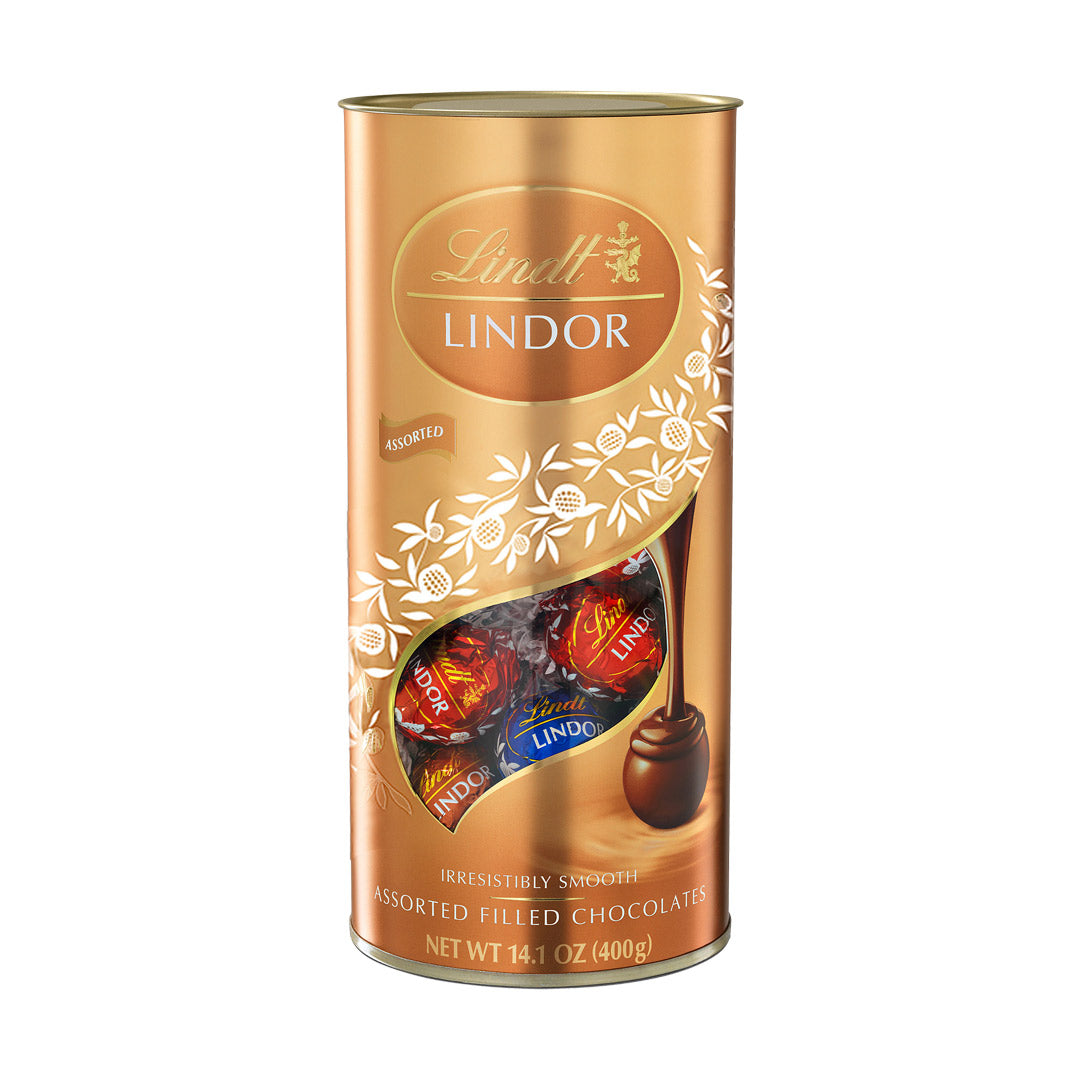 Lindt Lindor Assorted Chocolates Tube 400g
