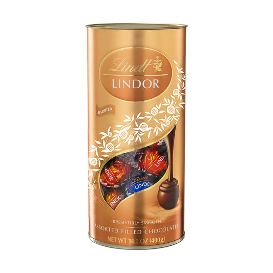 Lindt Lindor Assorted Chocolates Tube 400g