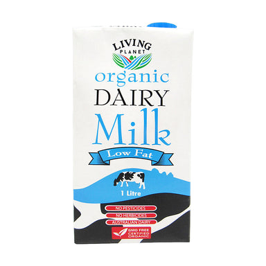 Living Planet Organic Dairy Milk Low Fat 1L