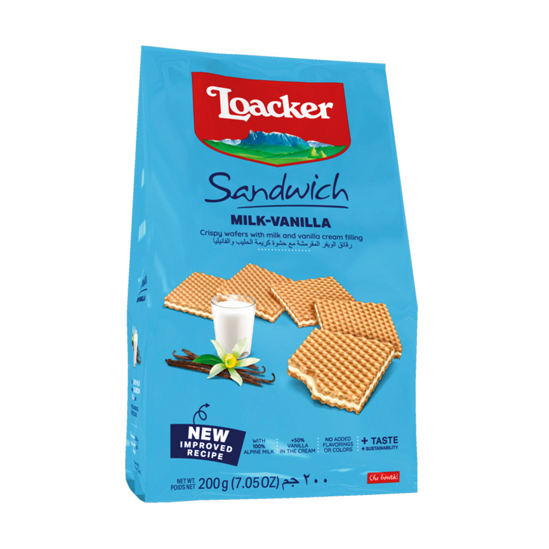 Loacker Sandwich Milk-Vanilla 200g