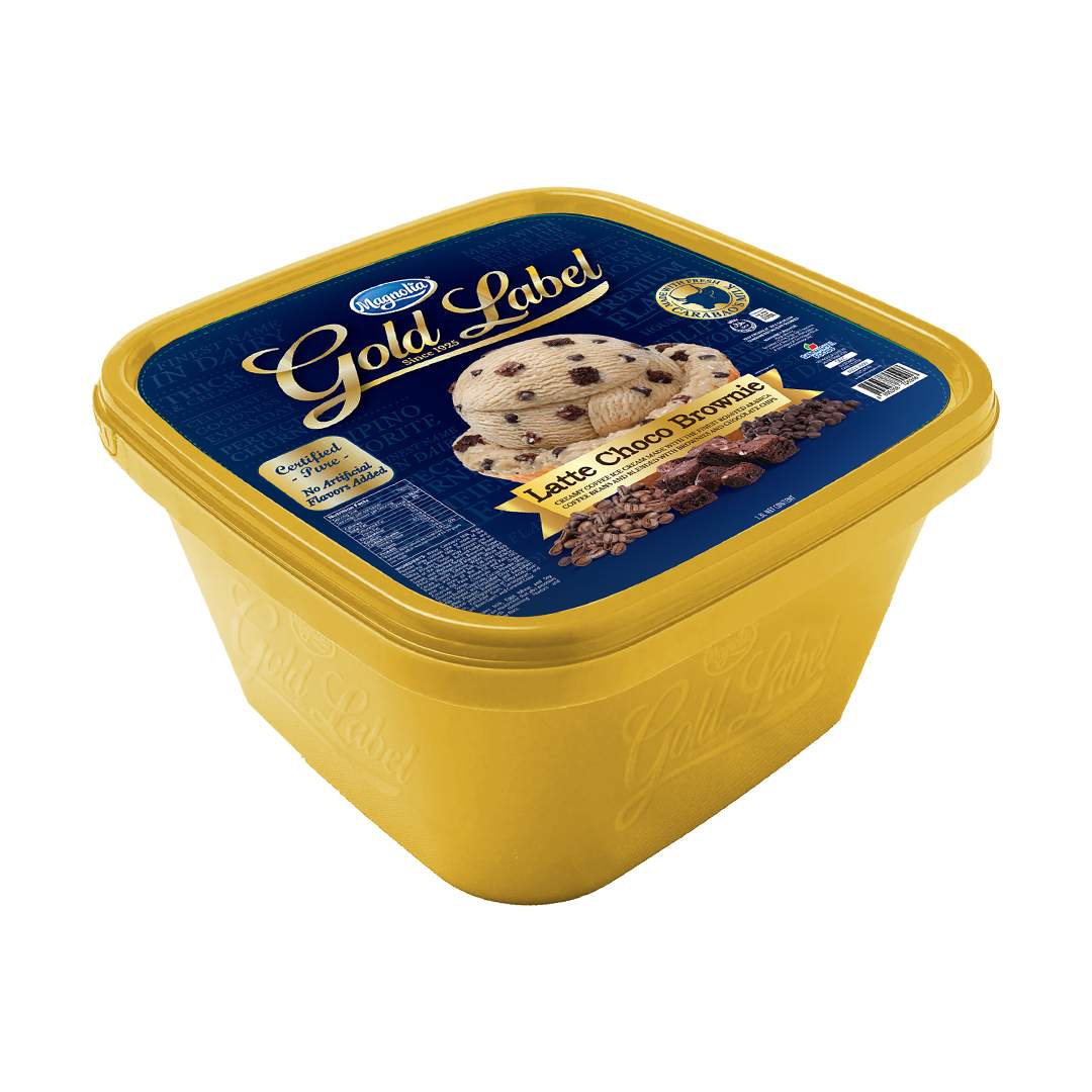 Magnolia Gold Label Latte Choco Brownie Ice Cream 1.3L