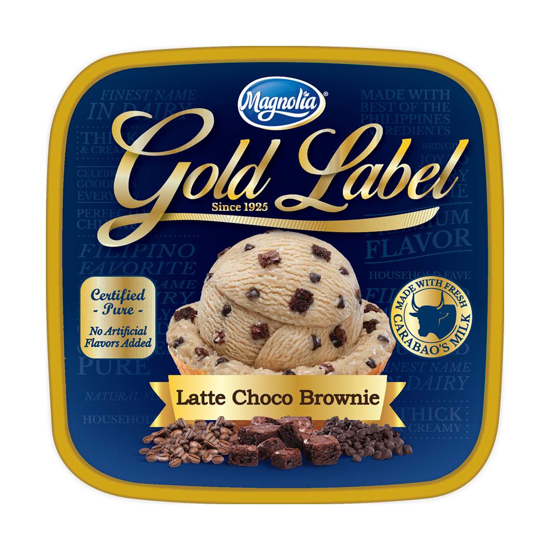 Magnolia Gold Label Latte Choco Brownie Ice Cream 1.3L