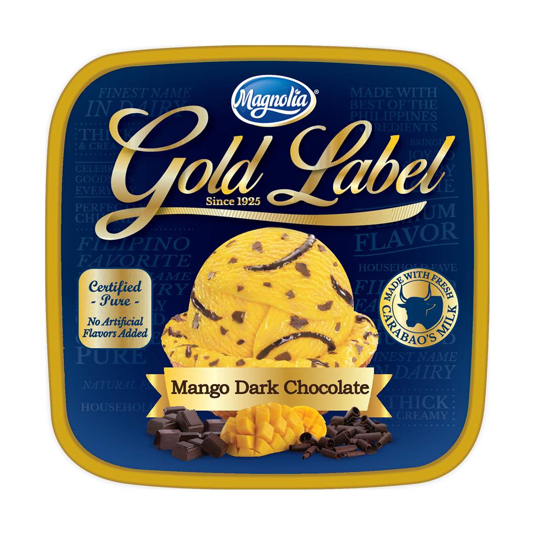 Magnolia Gold Label Mango Dark Chocolate Ice Cream 1.3L