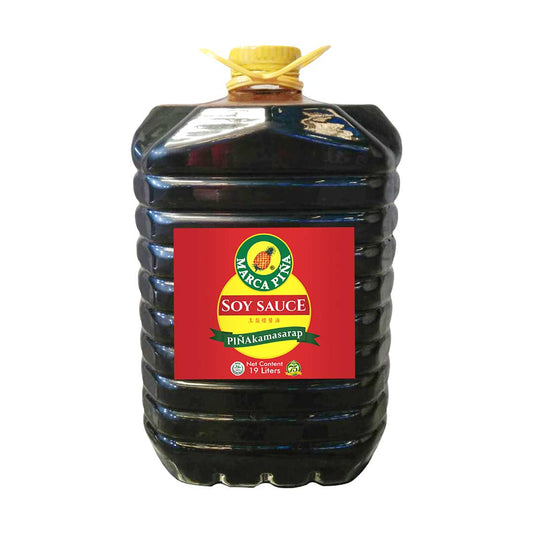 Marca Piña Soy Sauce in PET Bottle 19L