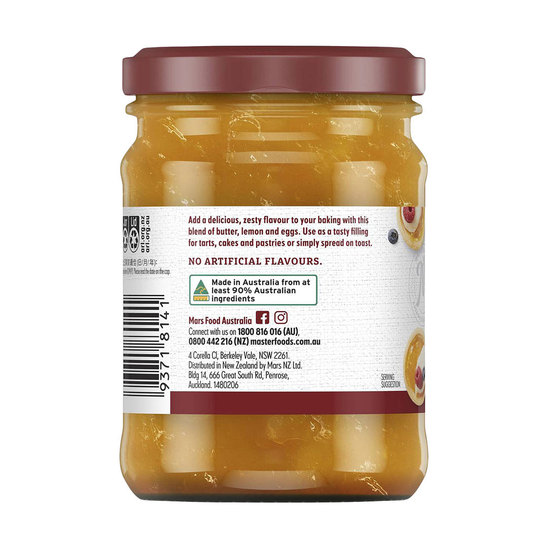 MasterFoods Lemon Butter Spread 280g