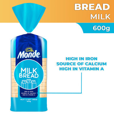 Monde Milk Bread 600g