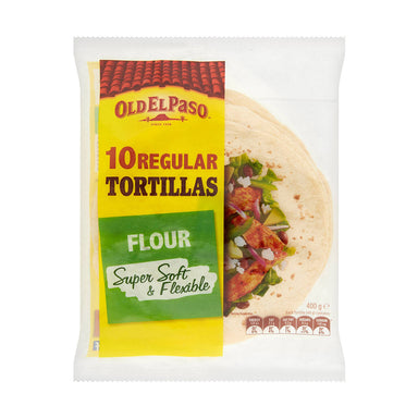 Old El Paso Regular Flour Tortillas 400g