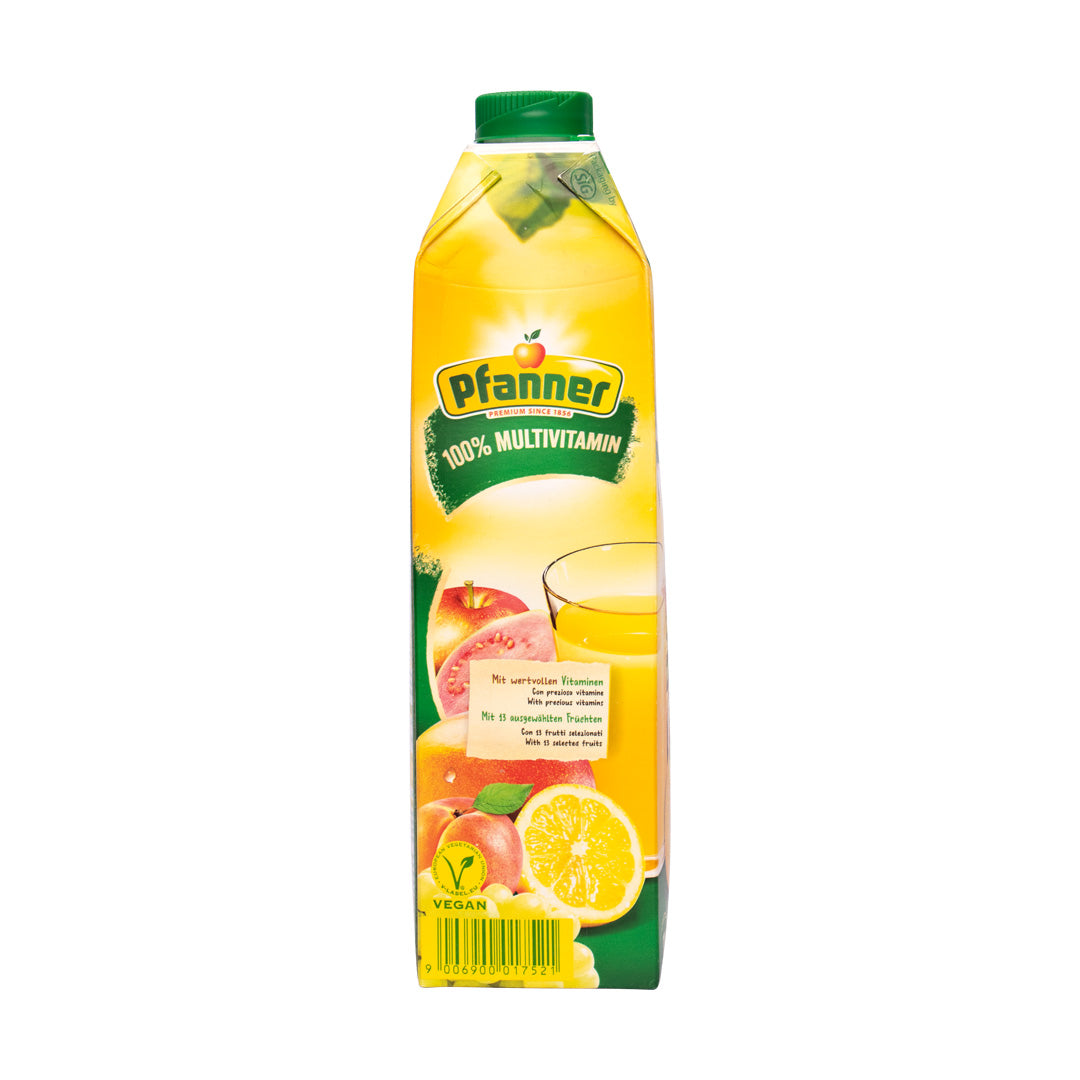 Pfanner 100% Multivitamin Fruit Juice 1L