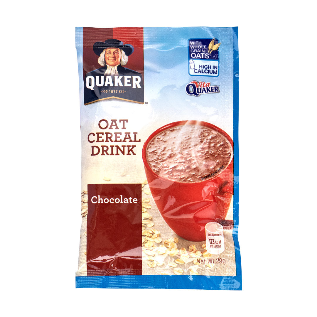 Quaker Oat Cereal Drink Chocolate 29g