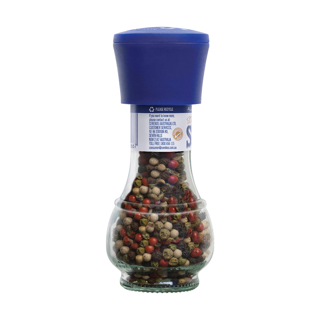 Saxa Four Seasons Pepper Grinder 35g