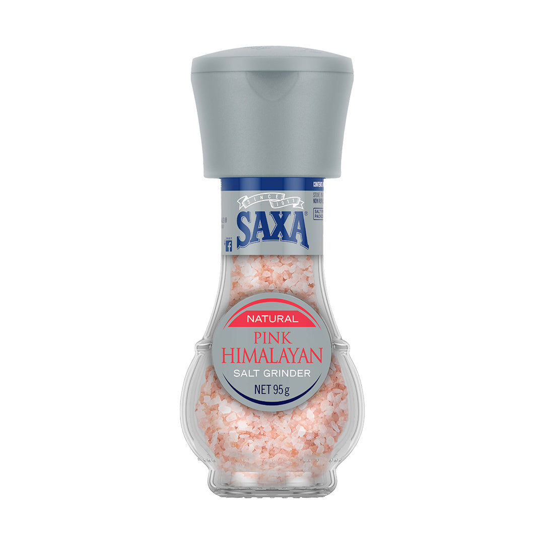 Saxa Natural Pink Himalayan Salt Grinder 95g