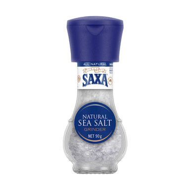 Saxa Natural Sea Salt Grinder 90g