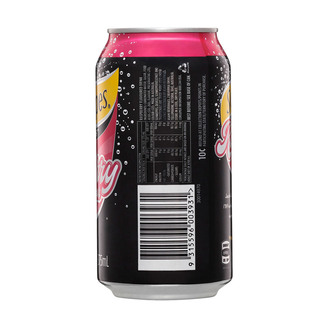 Schweppes Traditionals Raspberry 375ml