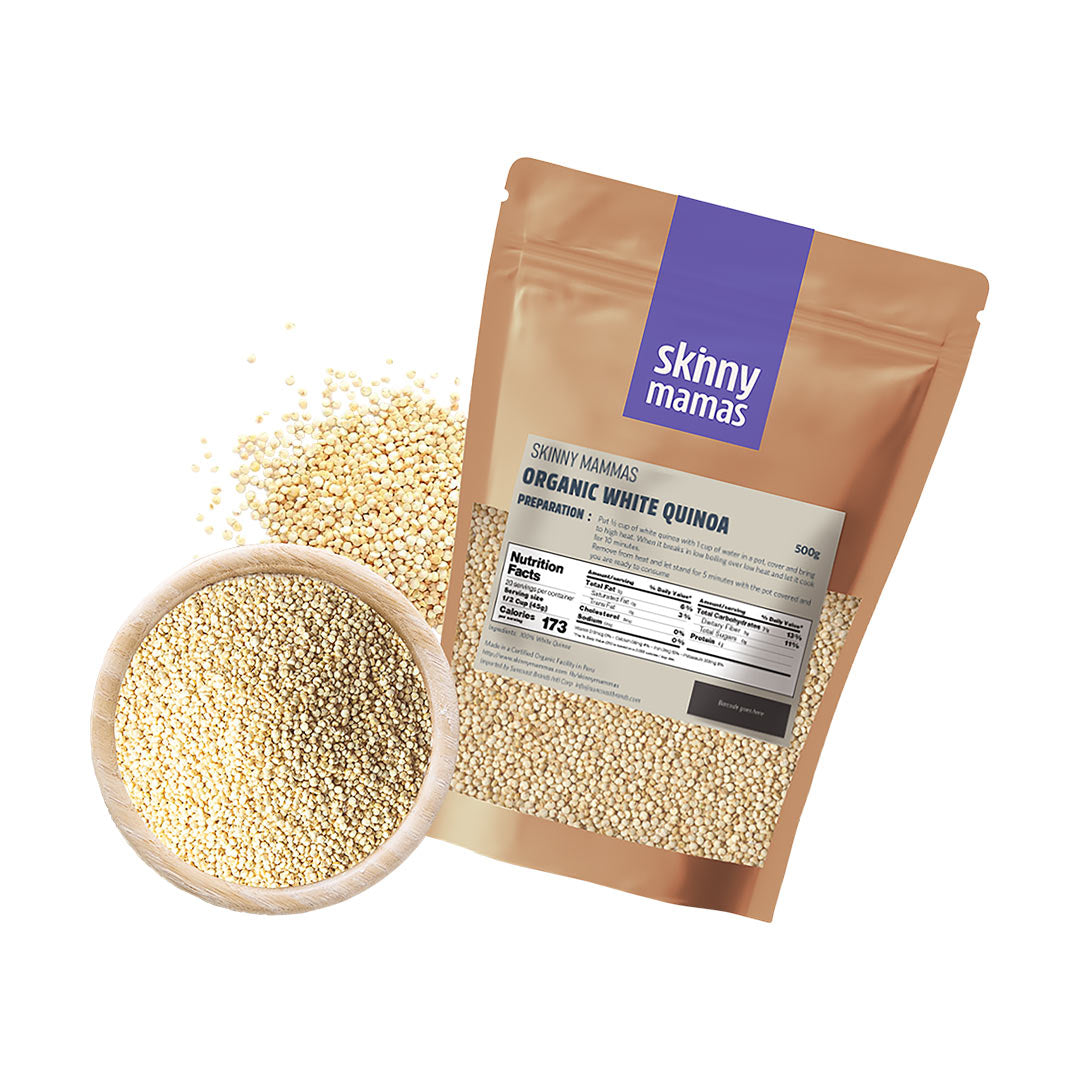 Skinny Mamas Organic White Quinoa 500g