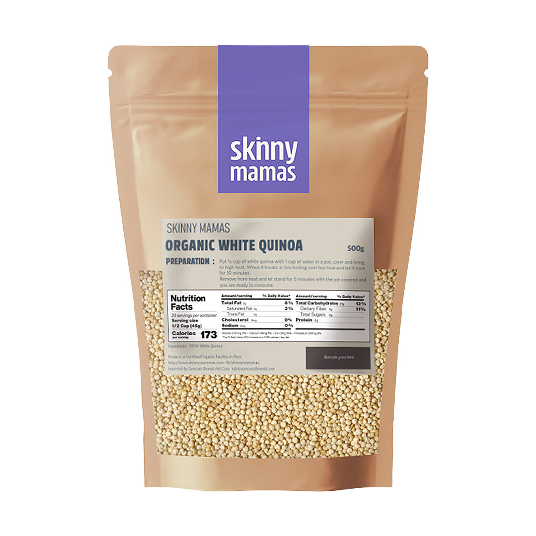 Skinny Mamas Organic White Quinoa 500g