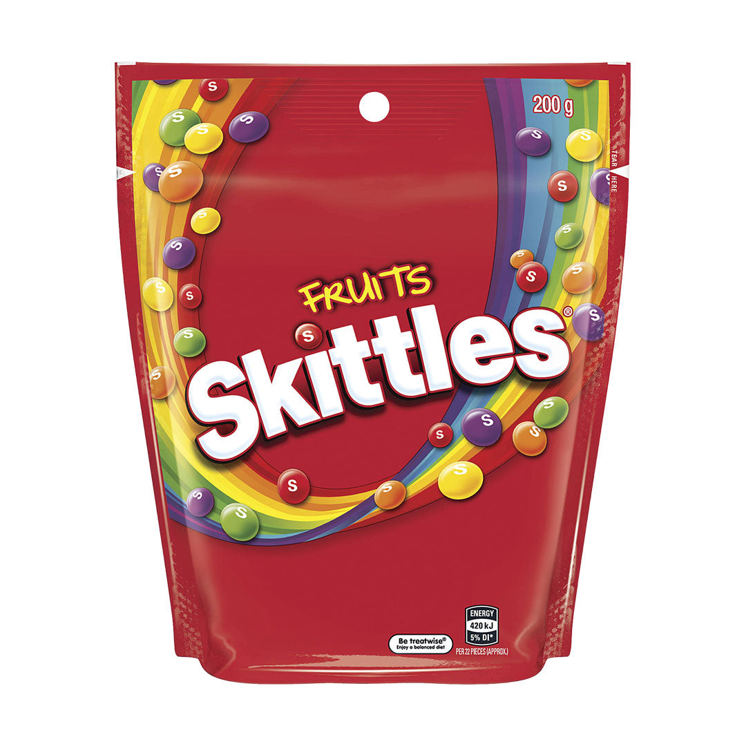 Skittles Fruits Sharing Pouch 200g