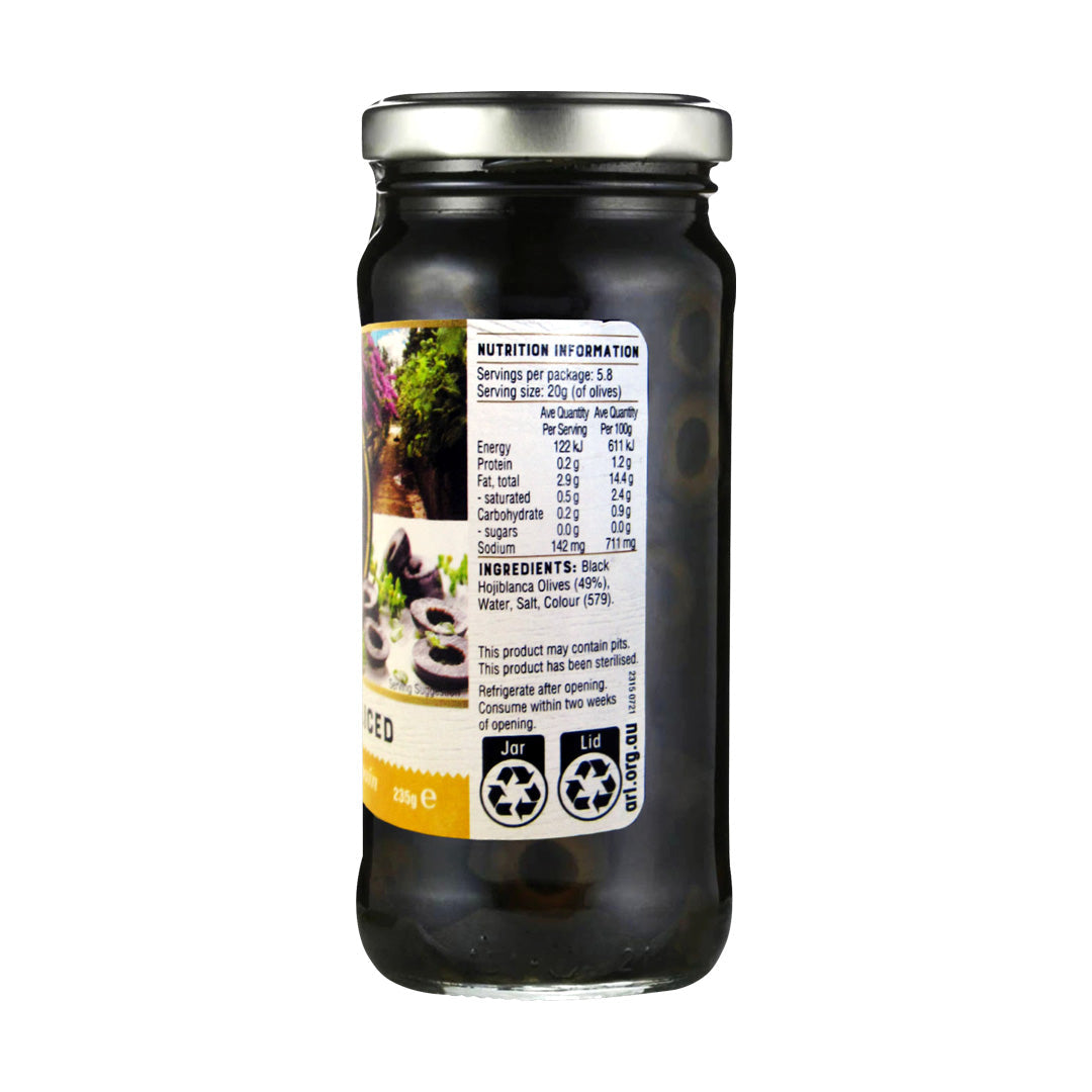 Always Fresh Black Olives Sliced 235g