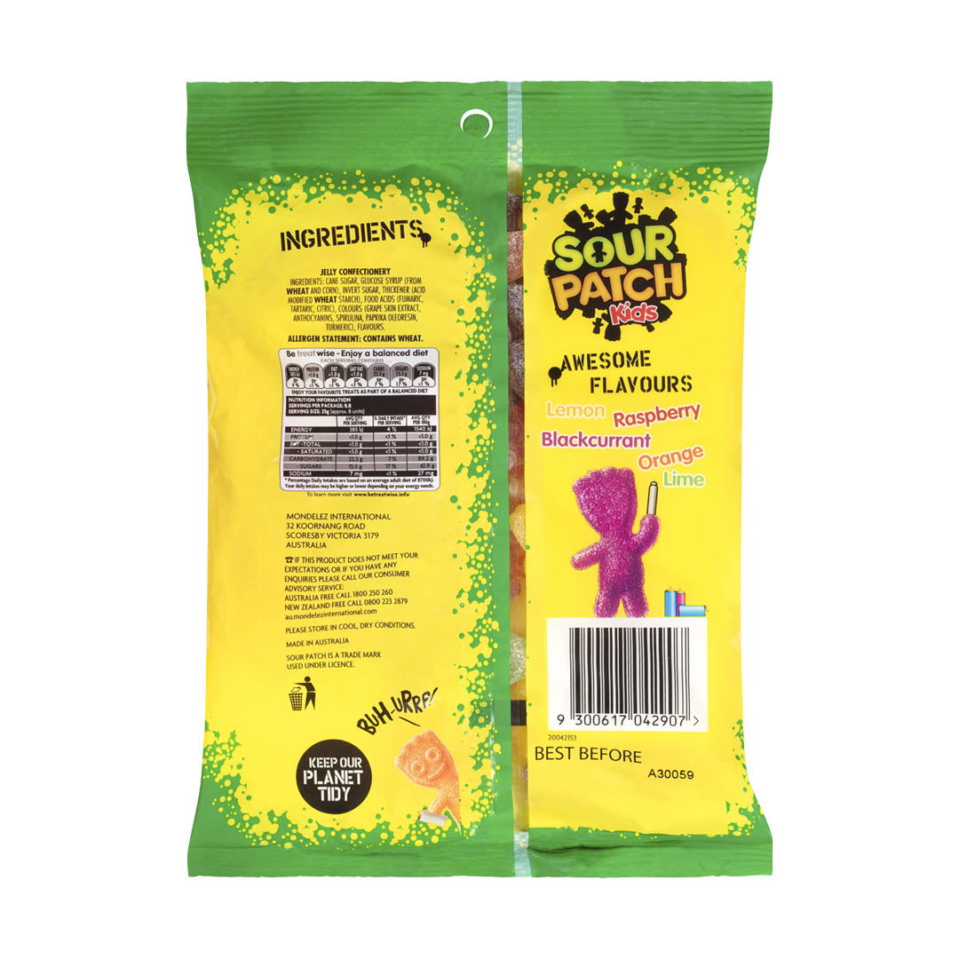 Sour Patch Kids Jellies 220g