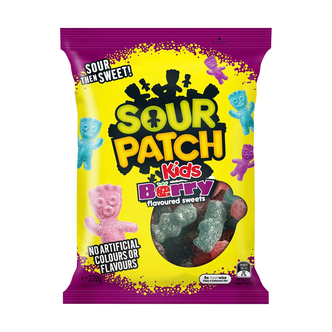 Sour Patch Kids Jellies Berry 220g