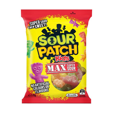 Sour Patch Kids Max Super Sour Jellies 170g