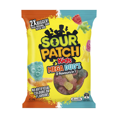 Sour Patch Kids Mega Duo's Jellies 220g