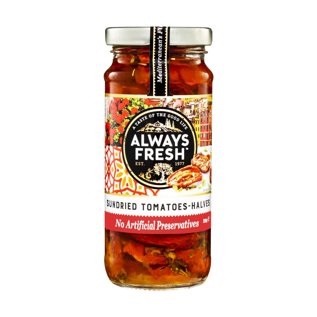 Always Fresh Sundried Tomatoes Halves 220g