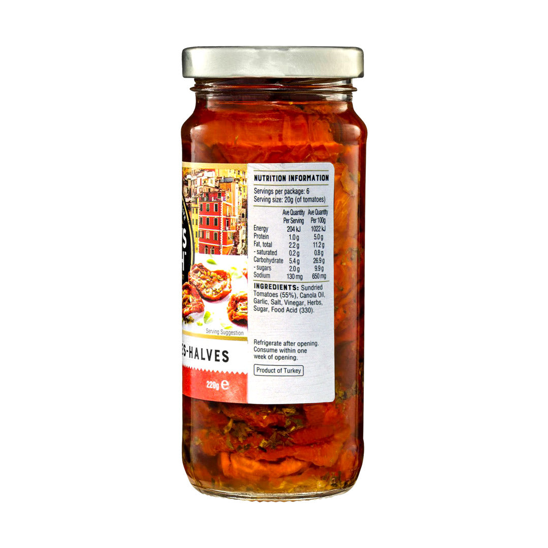 Always Fresh Sundried Tomatoes Halves 220g