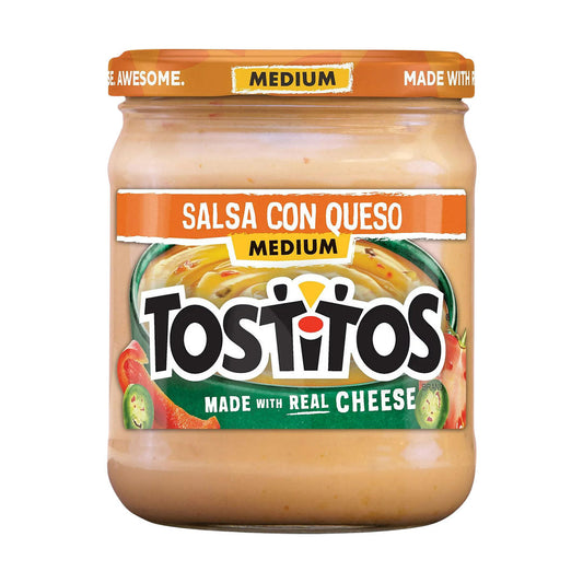 Tostitos Salsa Con Queso Medium 15oz