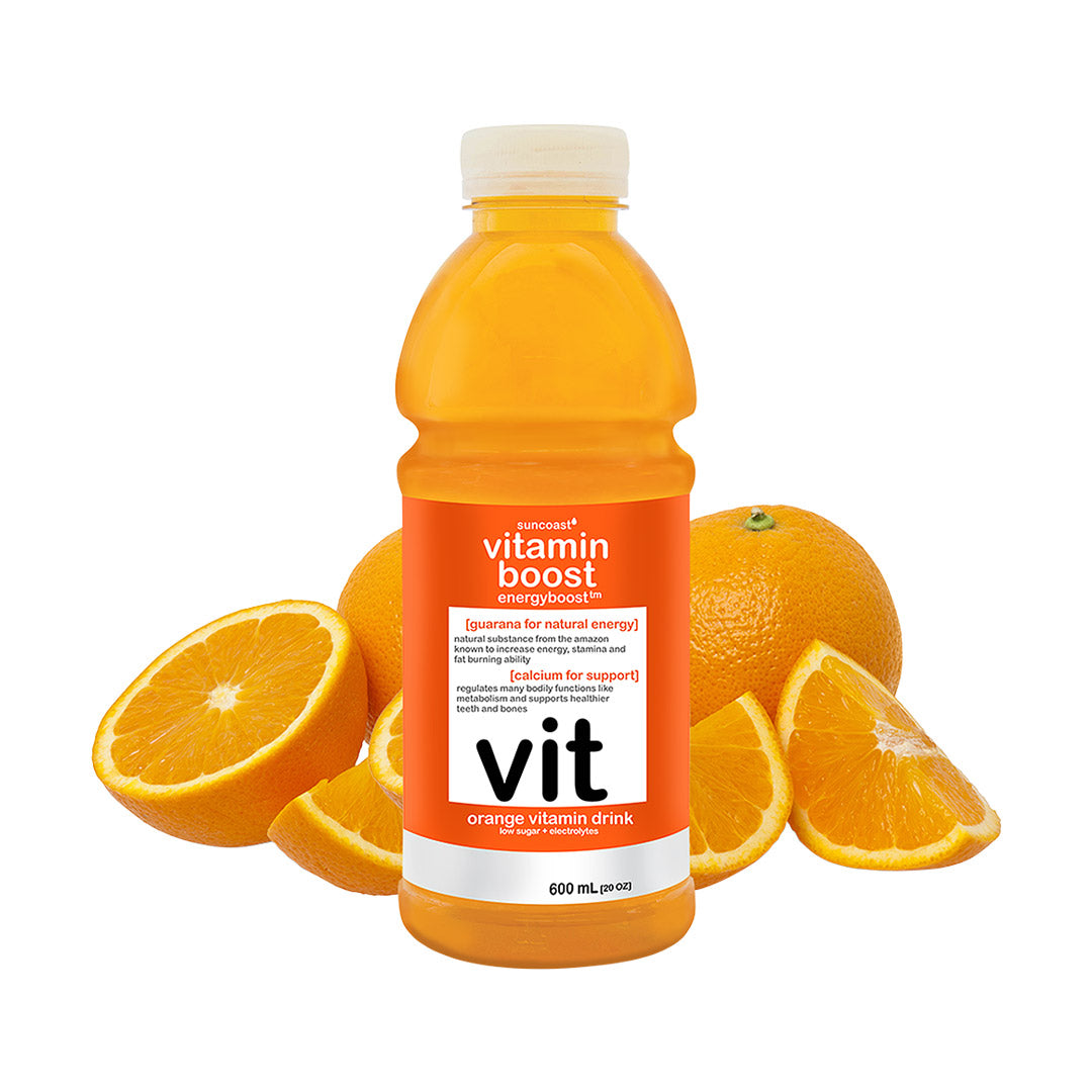 Vitamin Boost Energyboost Orange Vitamin Drink 600ml