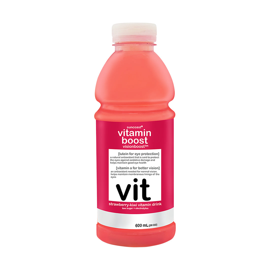 Vitamin Boost Visionboost Strawberry-Kiwi Vitamin Drink 600ml