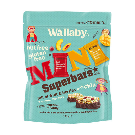 Wallaby Mini Superbars 135g