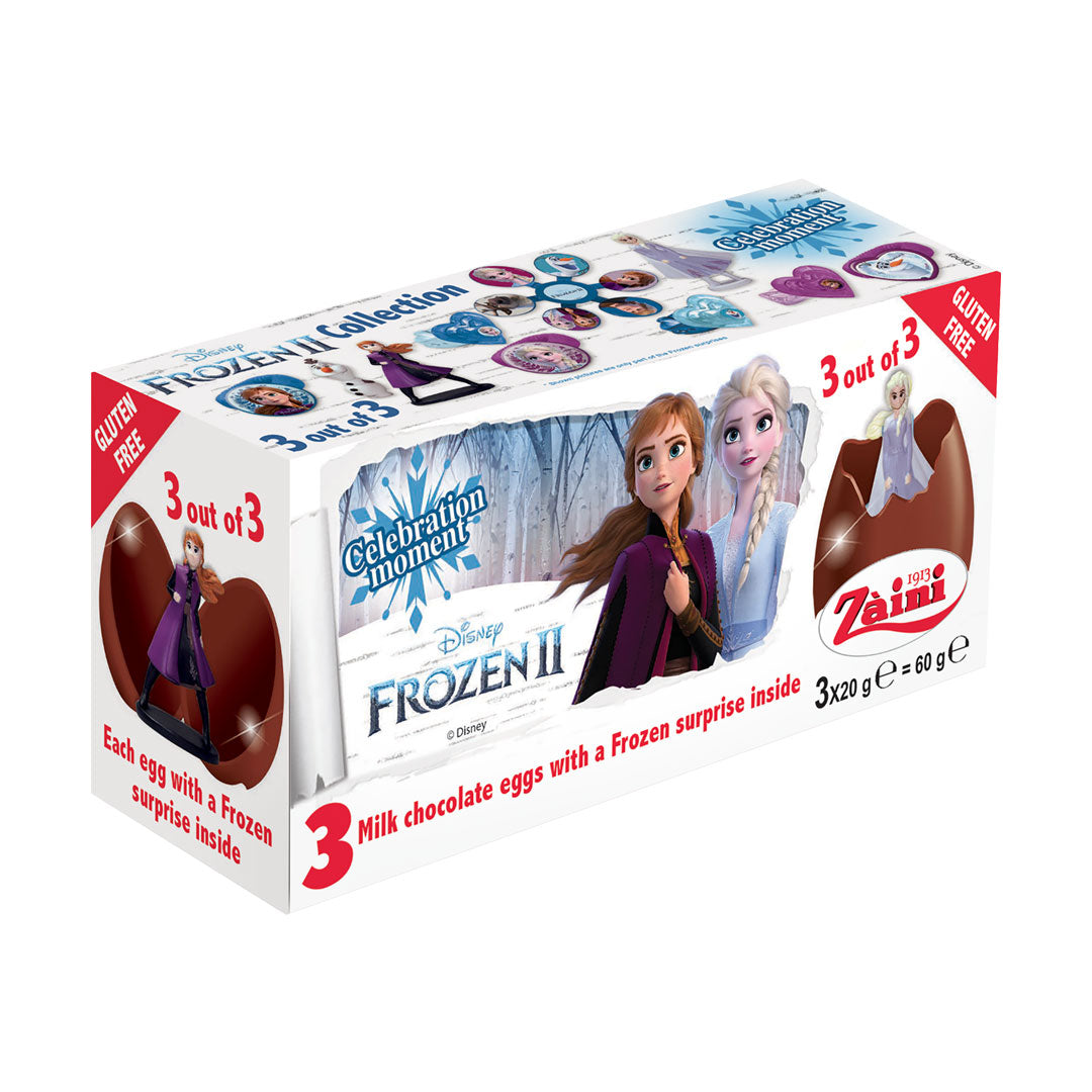 Zaini Disney Frozen Chocolate Eggs 60g