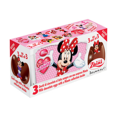 Zaini Minnie Mouse Chocolate Eggs 60g